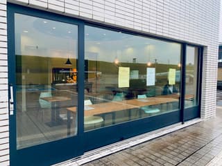 ふじしろ図書館喫茶室