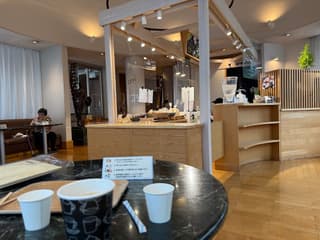 金沢市立泉野図書館喫茶コーナー