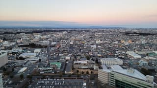 茨城県庁 展望ロビー