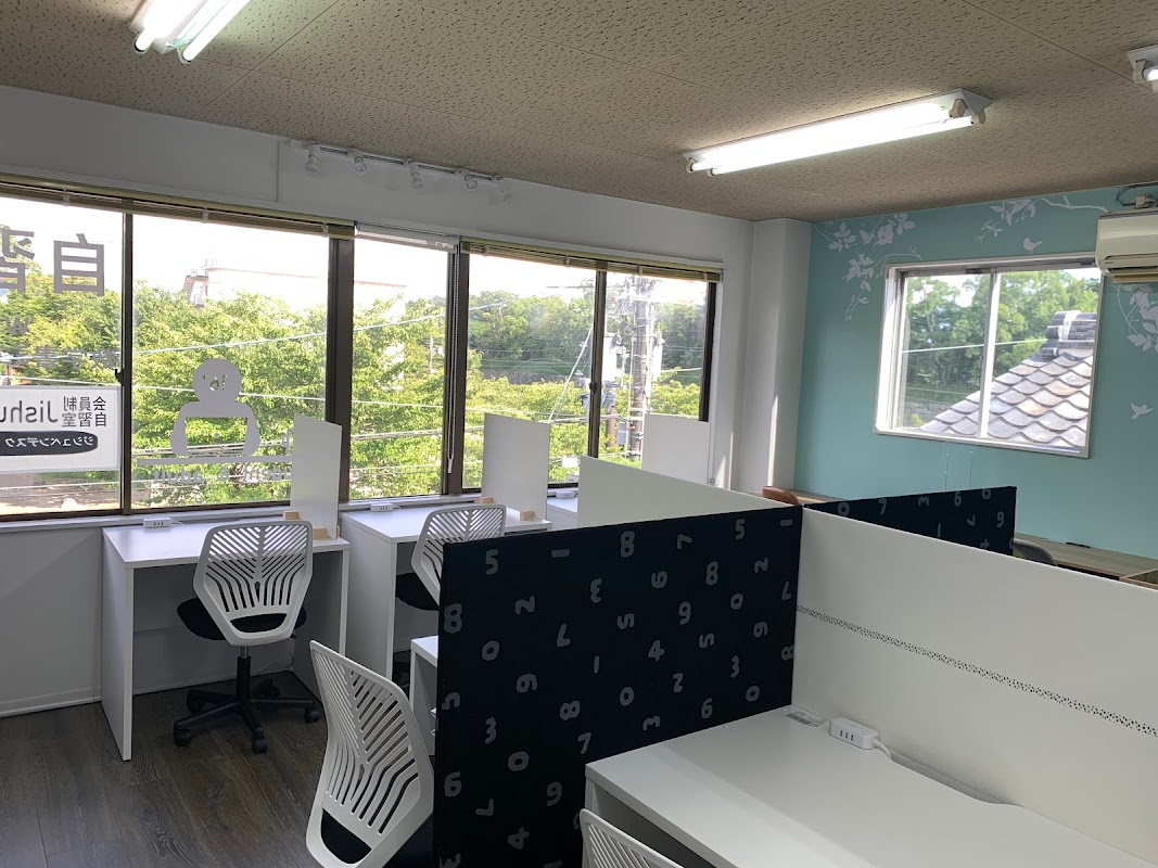 Jishuben Desk with Math books